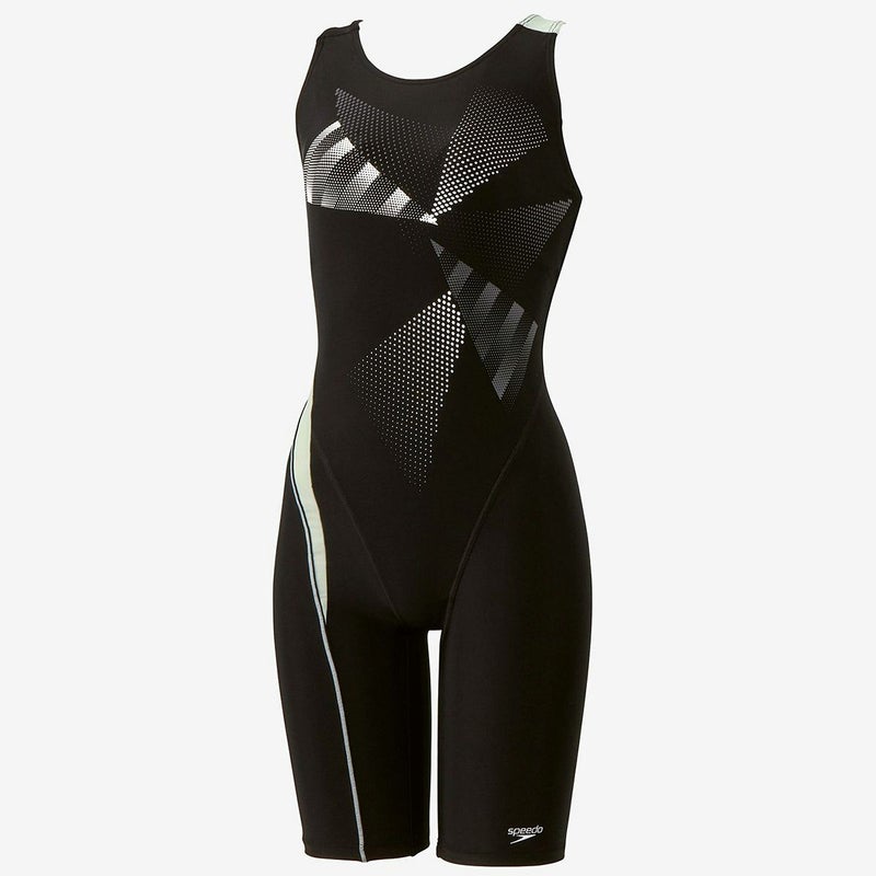 スピードSPEEDOスイムフィットネス競泳水着トライアングルルースンニースキンTriangleLoosenKneeskinSFW12569-Kレディース女性25S2秋冬