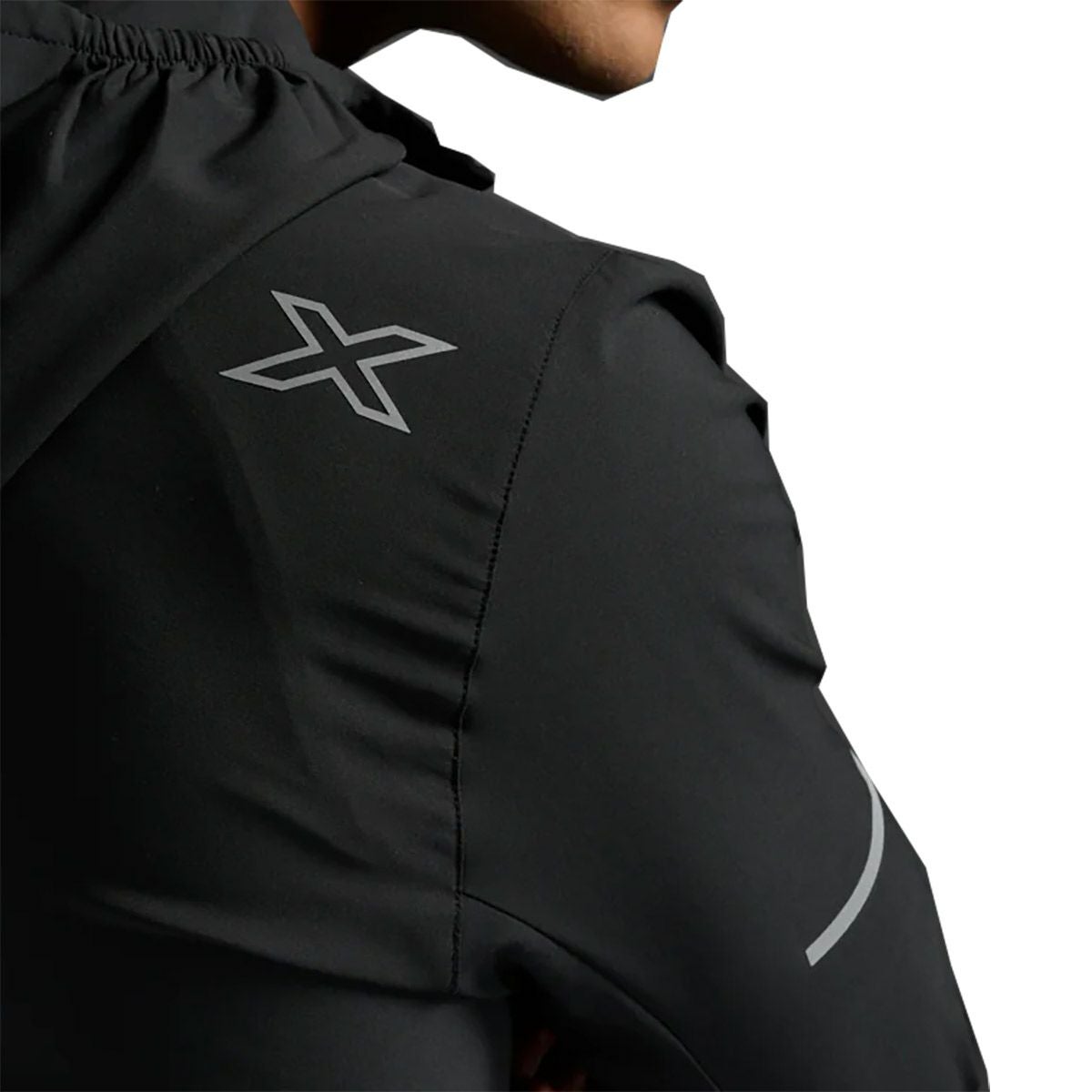 2XUツータイムズユーランニングウェアアウタージャケットAeroJacketエアロジャケットMR7209Aメンズ男性25FA秋冬