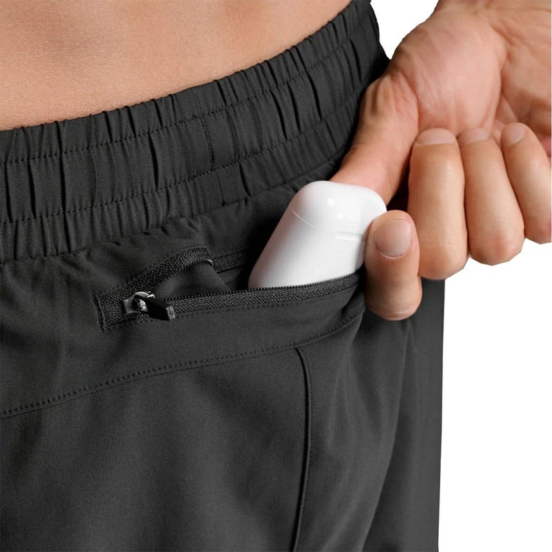 2XUツータイムズユーランニングウェアボトムスショートハーフパンツ短パンAeroMesh2-in-15InchShortsMR7351Bメンズ男性25FA秋冬