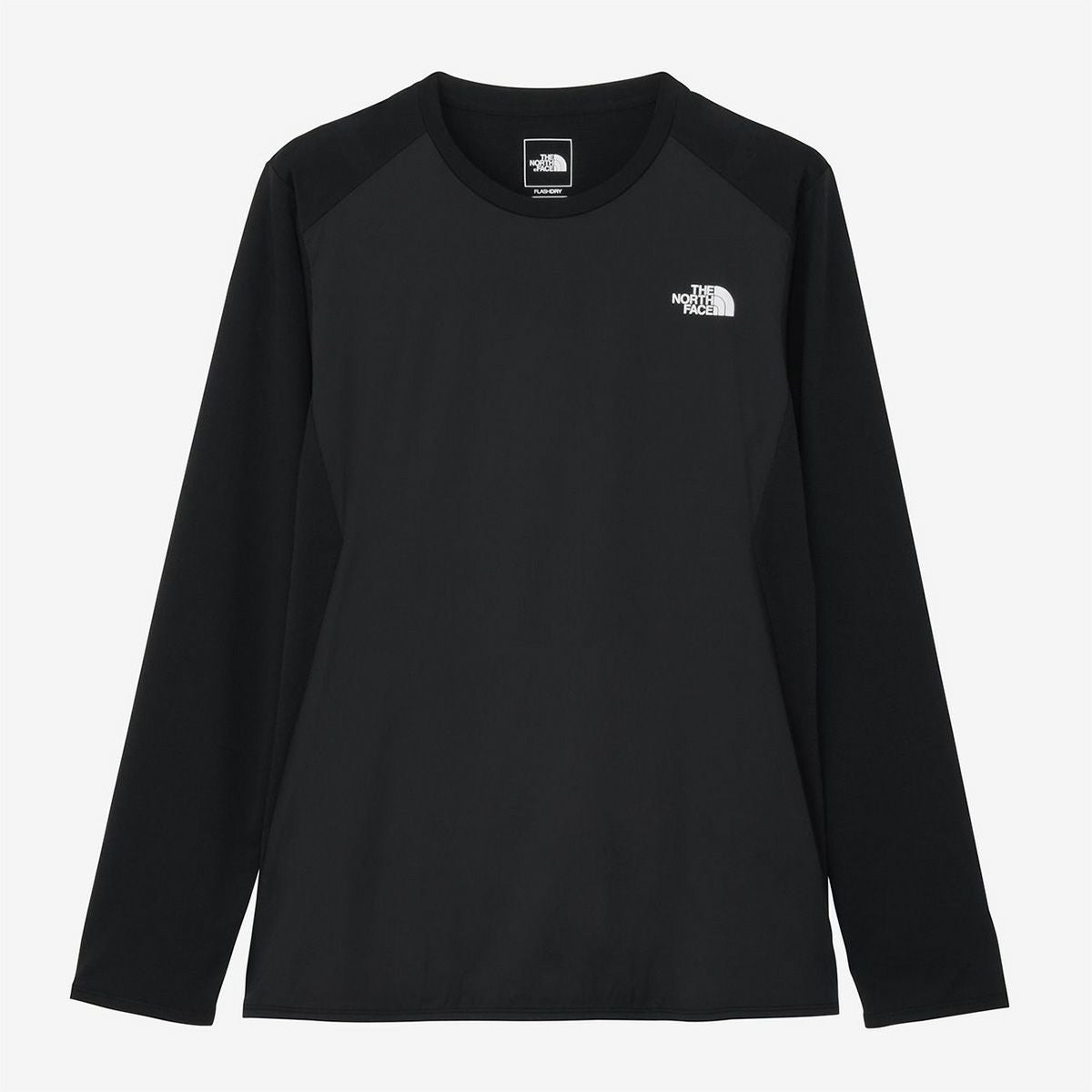 ザ・ノース・フェイスTHENORTHFACEランニングトレーニングウェア長袖TシャツロンTロングスリーブハイブリッドGTDメランジクルーL/SHYBRIDGTDMELANGECREWNT62577-Kメンズ男性25FW秋冬