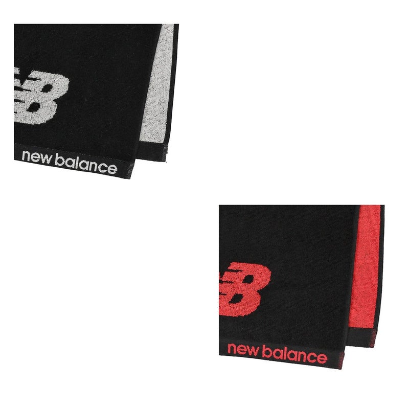 ニューバランスNewBalanceジムフィットネスヨガアクセサリージャガードフェイスタオルスモールフライングNBロゴLAM55661メンズレディースユニセックス25FA秋冬