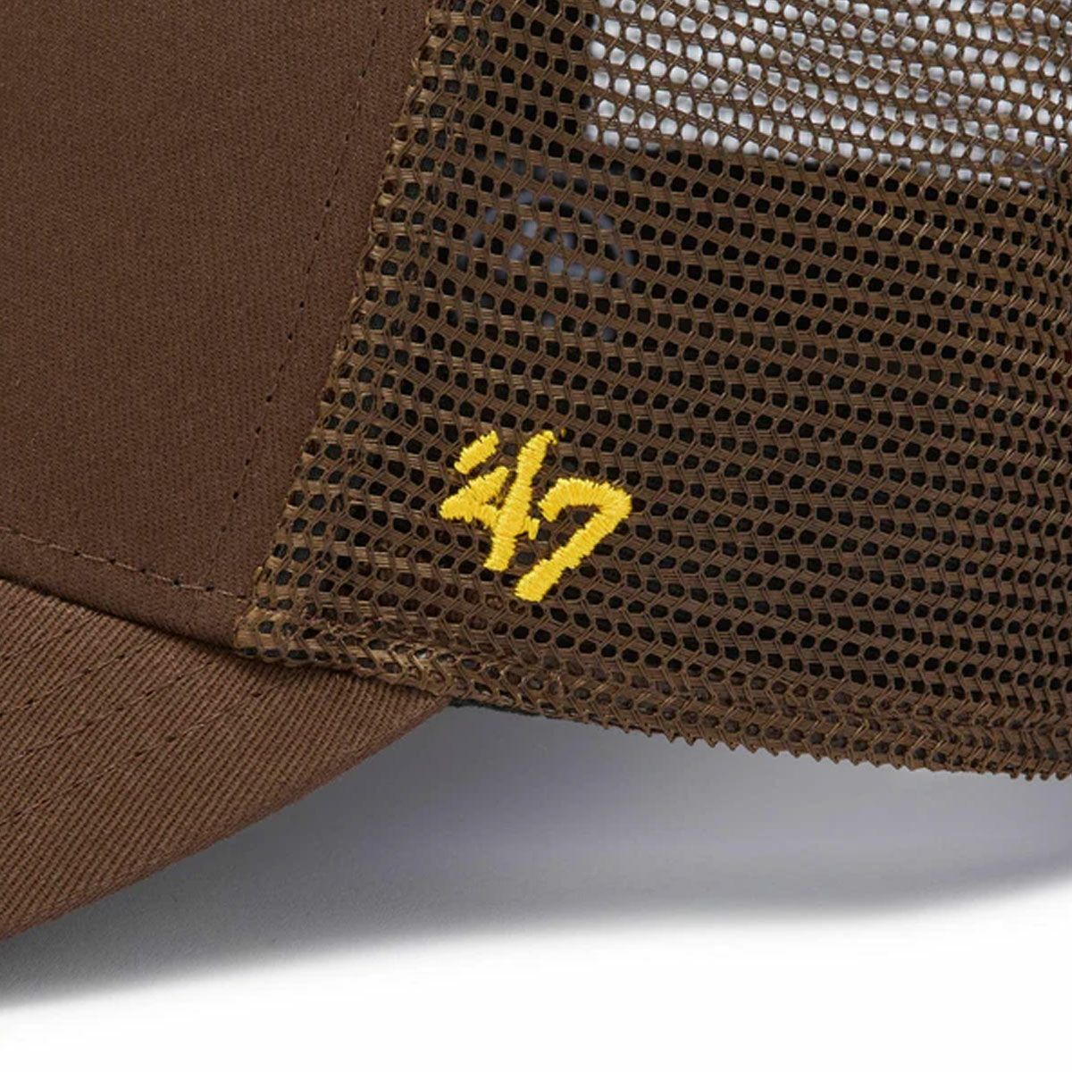 フォーティーセブン47アウトドアカジュアル帽子キャップ47エムブイピーサンディエゴ・パドレスBRANSONメッシュブラウン14751428メンズレディースユニセックス25FA秋冬
