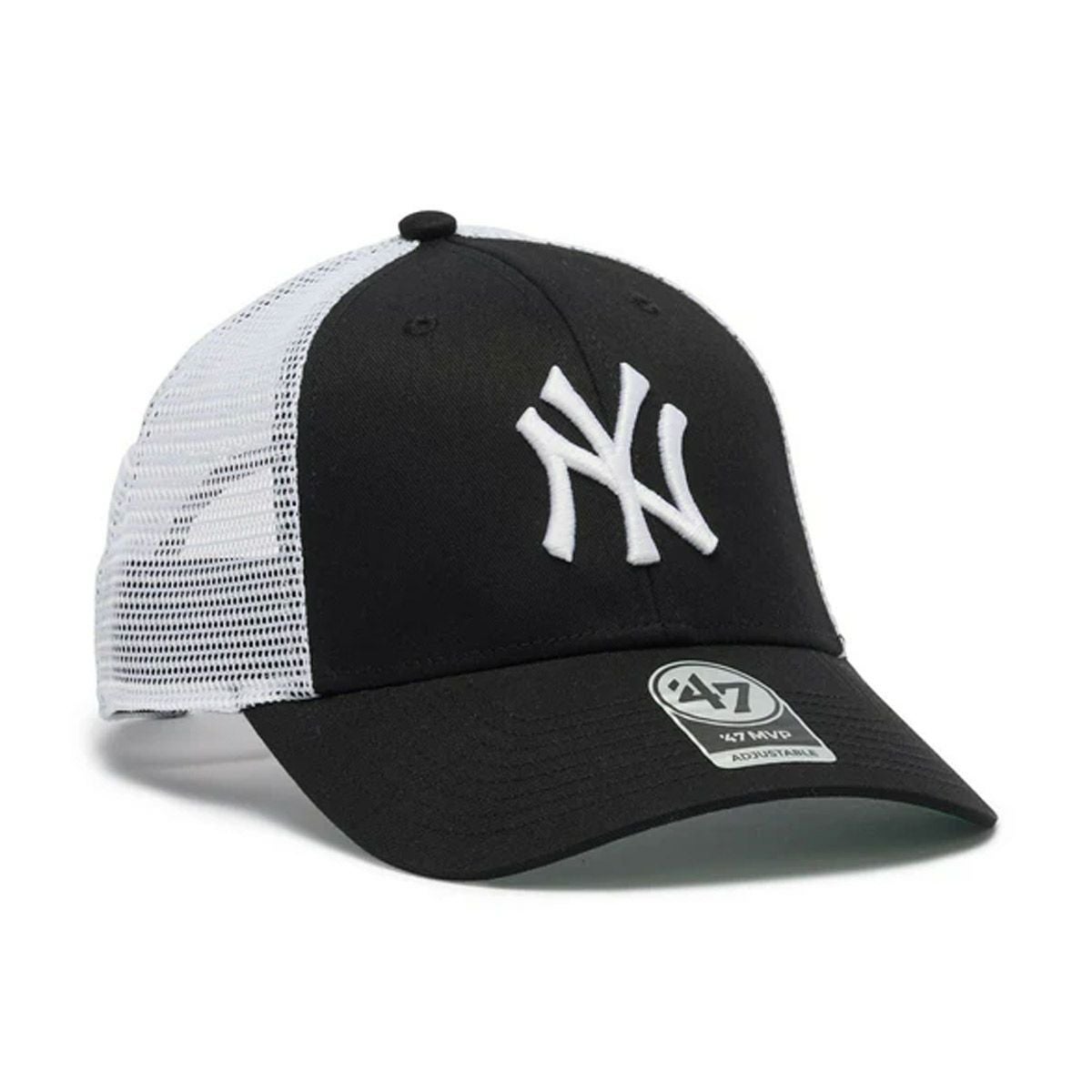フォーティーセブン47アウトドアカジュアル帽子キャップ47エムブイピーニューヨーク・ヤンキースBRANSONメッシュブラック14751432メンズレディースユニセックス25FA秋冬