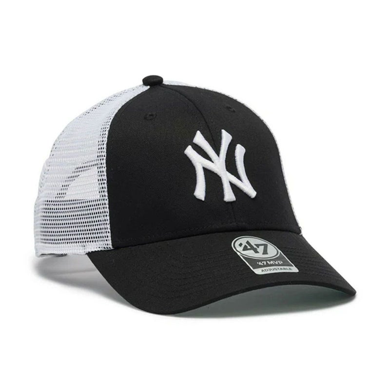 フォーティーセブン47アウトドアカジュアル帽子キャップ47エムブイピーニューヨーク・ヤンキースBRANSONメッシュブラック14751432メンズレディースユニセックス25FA秋冬