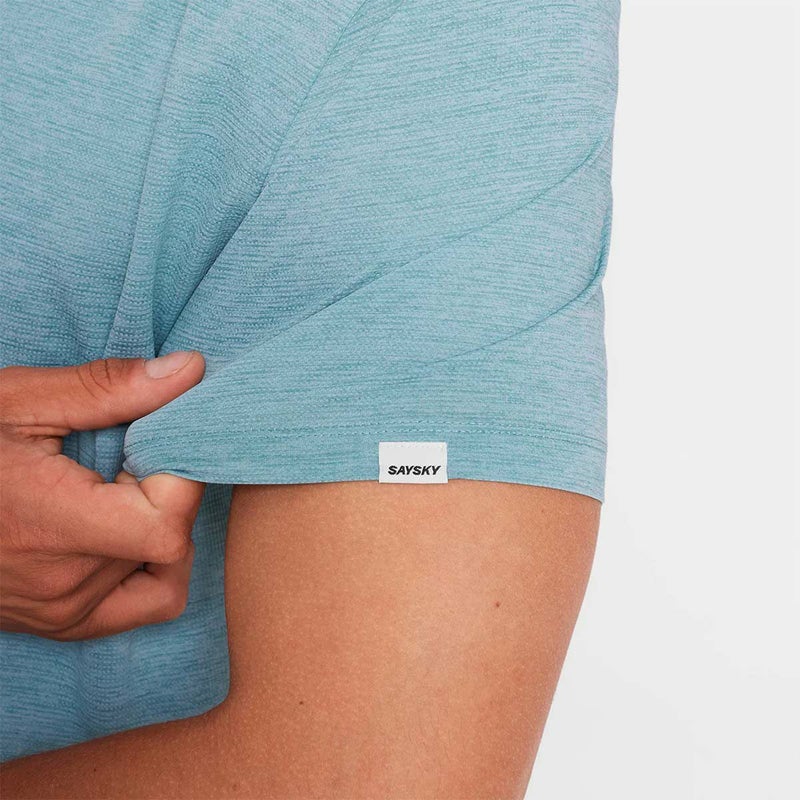 セイスカイSAYSKYランニングウェア半袖TシャツランニングTシャツLogoCombatProT-shirtOMRSS30メンズ男性25FA秋冬