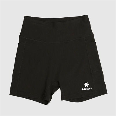 セイスカイSAYSKYランニングウェアボトムスショートハーフパンツ短パンランニングタイツCombat+RibShortTights4inchOWRST22レディース女性25FA秋冬
