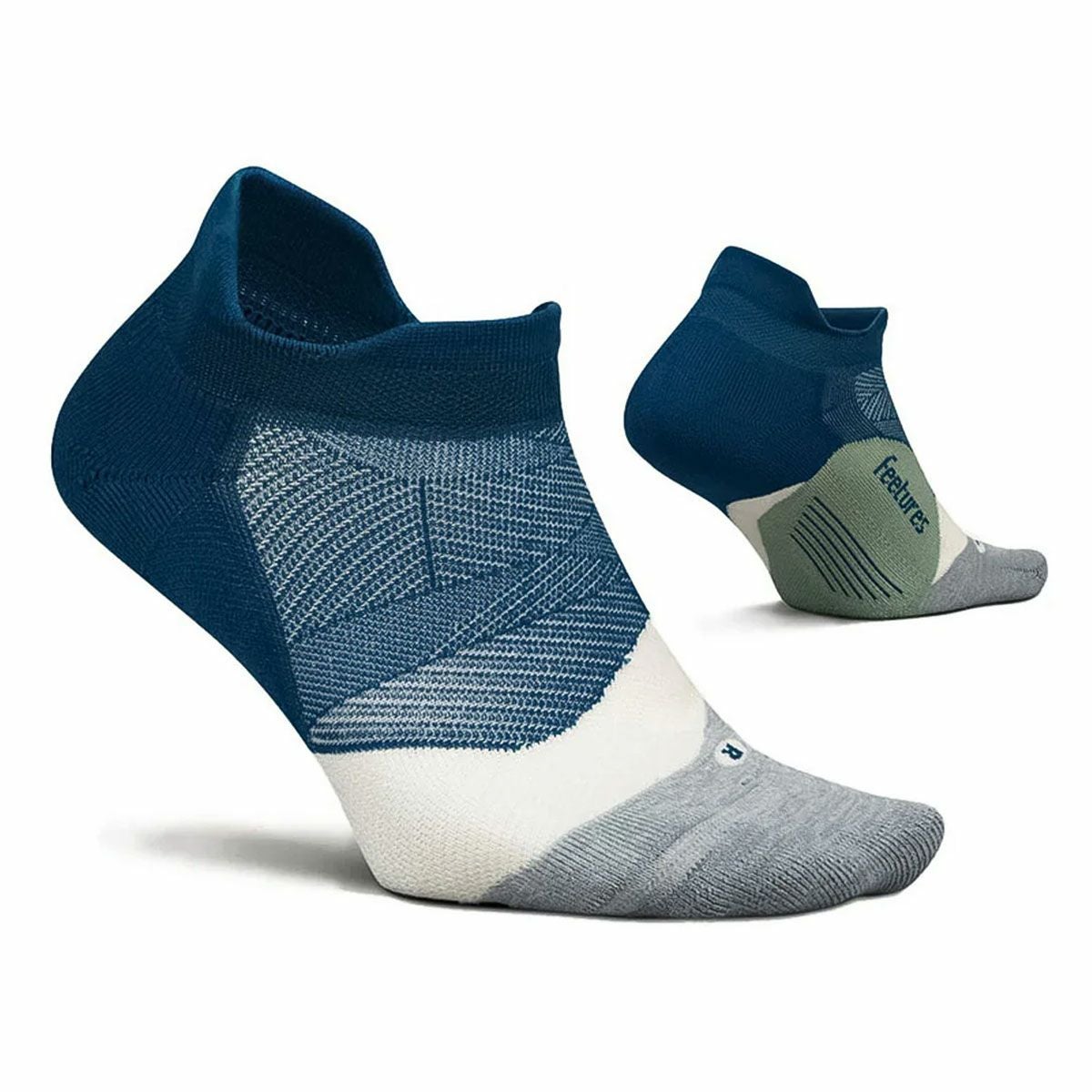 フィーチャーズFEETURESランニングソックス靴下EliteLightCushionNoShowTab4400030182252メンズ男性25FA秋冬