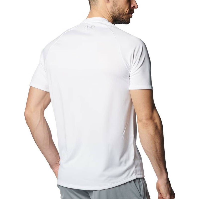 アンダーアーマーUNDERARMOURジムフィットネスヨガウェア半袖TシャツテックショートスリーブTシャツ2.0Tech2.0SSTee1358553-100メンズ男性25FA秋冬