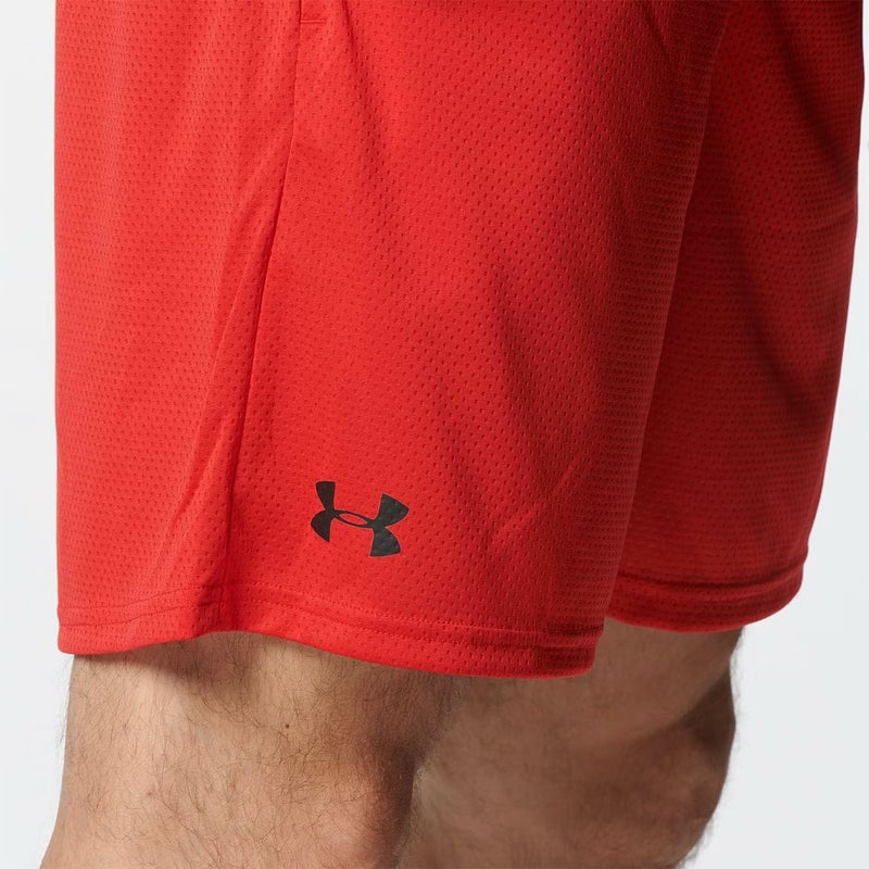 アンダーアーマーUNDERARMOURジムフィットネスヨガウェアボトムスショートハーフパンツ短パンテックメッシュショーツTechMeshShorts1358564-600メンズ男性25FA秋冬