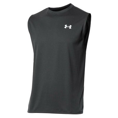 アンダーアーマーUNDERARMOURジムフィットネスヨガウェアノースリーブタンクトップテックスリーブレスシャツTechSL1367452-001メンズ男性25FA秋冬