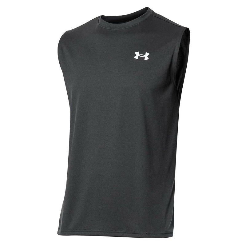 アンダーアーマーUNDERARMOURジムフィットネスヨガウェアノースリーブタンクトップテックスリーブレスシャツTechSL1367452-001メンズ男性25FA秋冬
