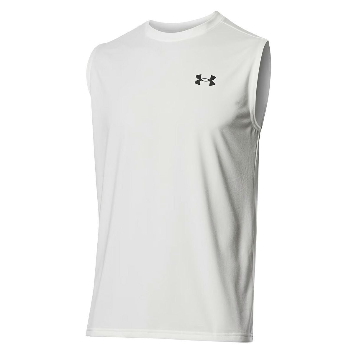 アンダーアーマーUNDERARMOURジムフィットネスヨガウェアノースリーブタンクトップテックスリーブレスシャツTechSL1367452-100メンズ男性25FA秋冬