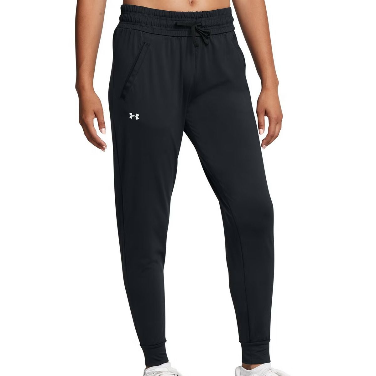 アンダーアーマーUNDERARMOURジムフィットネスヨガウェアボトムスロングパンツ長ズボンテックパンツTECHPANT1369385-002レディース女性25FA秋冬