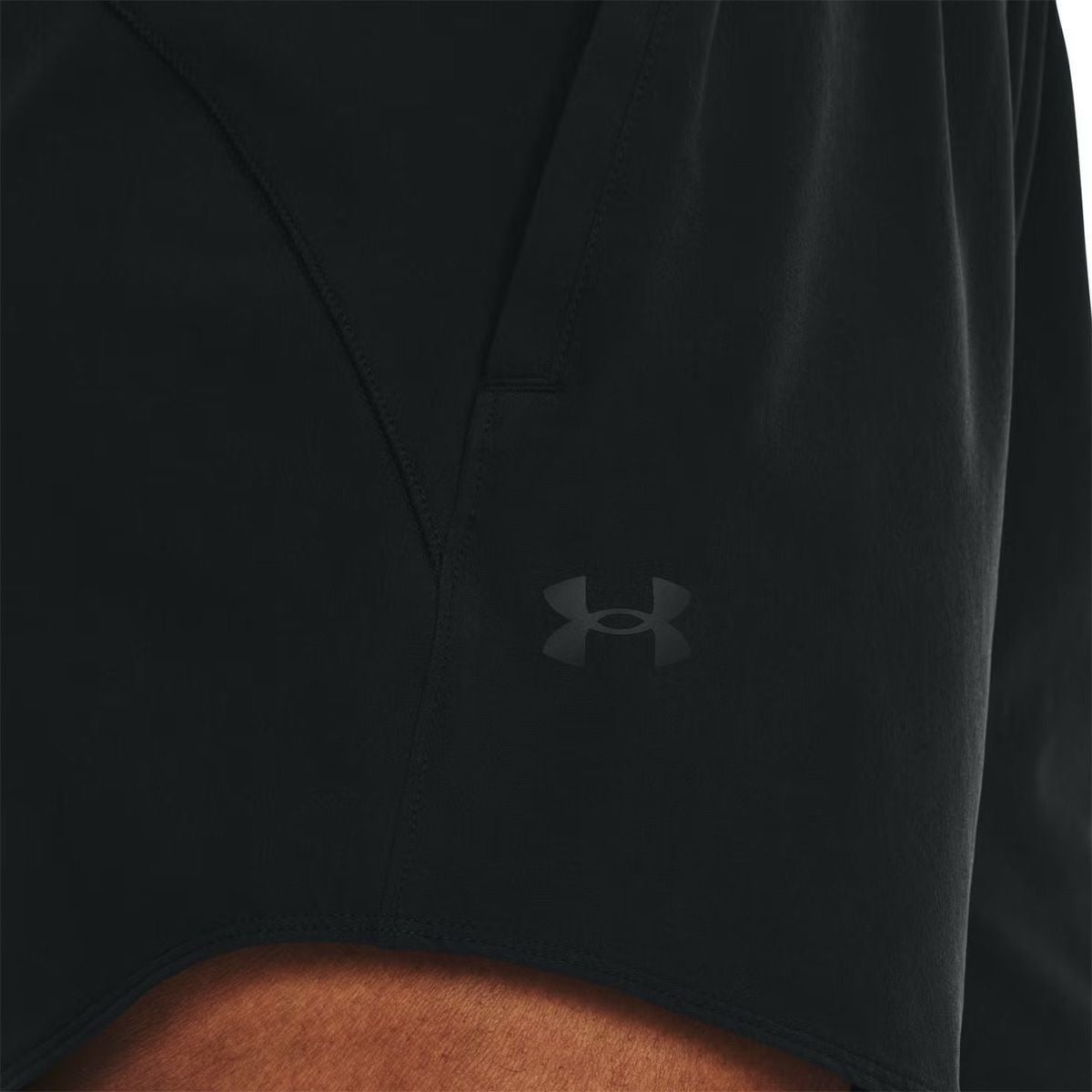 アンダーアーマーUNDERARMOURジムフィットネスヨガウェアボトムスショートハーフパンツ短パンフレックスウーブン5インチショーツVANISH5INSHORT1376933-001レディース女性25FA秋冬