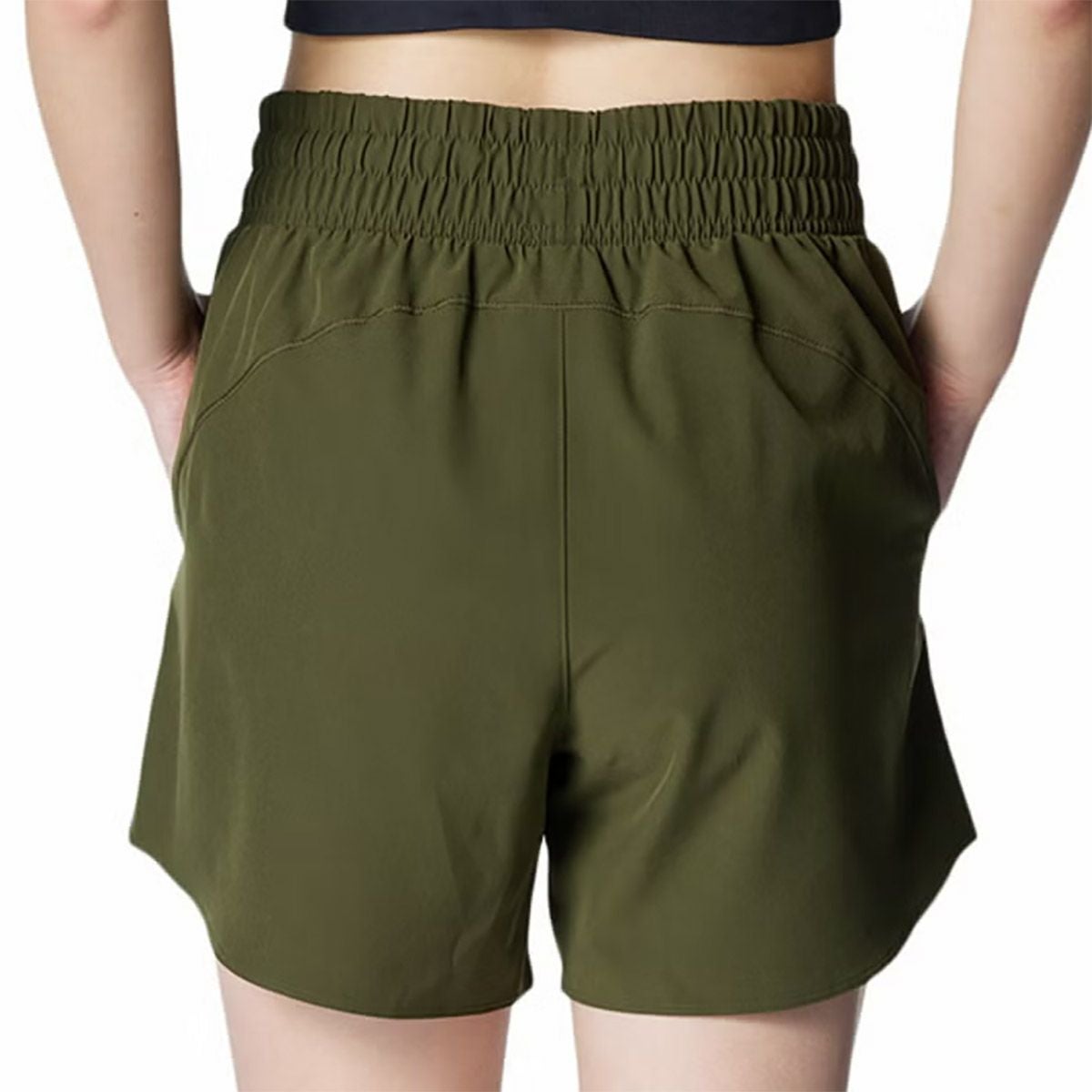 アンダーアーマーUNDERARMOURジムフィットネスヨガウェアボトムスショートハーフパンツ短パンフレックスウーブン5インチショーツVANISH5INSHORT1376933-308レディース女性25FA秋冬