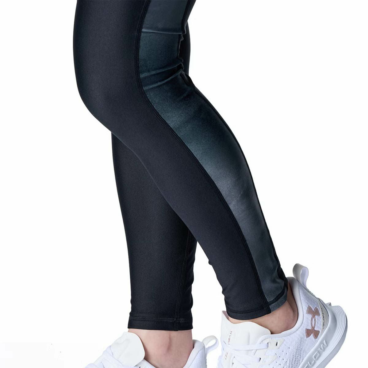 アンダーアーマーUNDERARMOURジムフィットネスヨガウェアボトムスインナースパッツレギンスアーマープリントレギンスARMOURPrintedLegging6007699-001レディース女性25FA秋冬