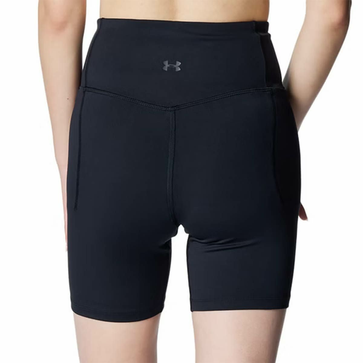 アンダーアーマーUNDERARMOURジムフィットネスヨガウェアボトムスショートハーフパンツ短パンモーション2イン1ショーツVANISH2IN1SHORT6007814-001レディース女性25FA秋冬