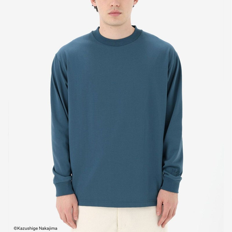 ヘリーハンセンHELLYHANSENアウトドアカジュアルウェア長袖TシャツロンTロングスリーブオーシャングラフィックティーL/SOCEANGRFTEEHM32583-CLメンズレディースユニセックス25FW秋冬