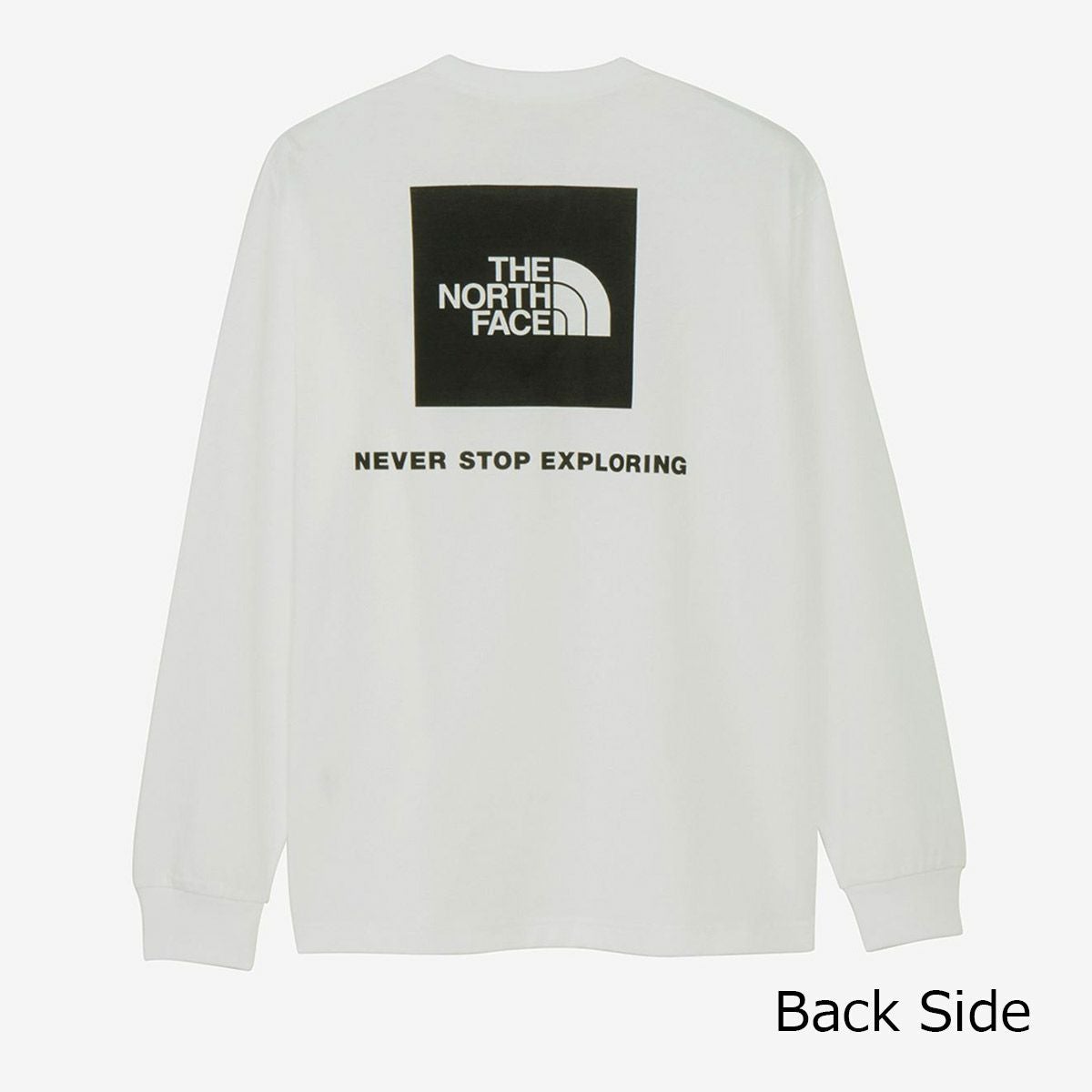 ザ・ノース・フェイスTHENORTHFACEアウトドアカジュアルウェア長袖TシャツロンTロングスリーブバックスクエアロゴティーL/SBACKSQLOGOTNT32442-WKメンズ男性25FW秋冬