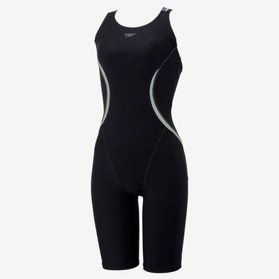 スピードSPEEDOスイムフィットネス競泳水着オーバルカーヴィールースンニースキンOvalCurvyLoosenKneeskinSFW12570-Kレディース女性25S2秋冬