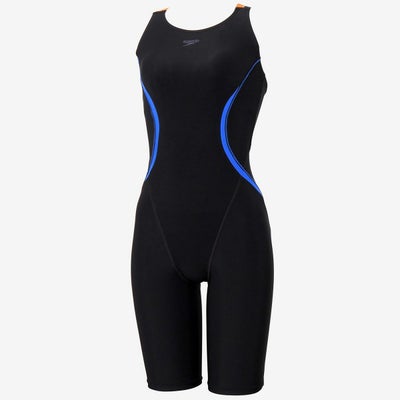 スピードSPEEDOスイムフィットネス競泳水着オーバルカーヴィールースンニースキンOvalCurvyLoosenKneeskinSFW12570-KBレディース女性25S2秋冬