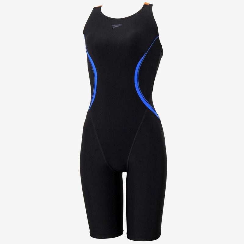 スピードSPEEDOスイムフィットネス競泳水着オーバルカーヴィールースンニースキンOvalCurvyLoosenKneeskinSFW12570-KBレディース女性25S2秋冬