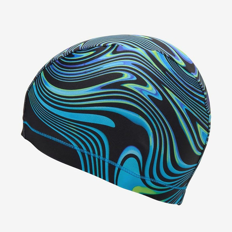 スピードSPEEDOスイムフィットネス競泳キャップアクアラバトリコットキャップAquaLavaTricotCapSE12560-BL