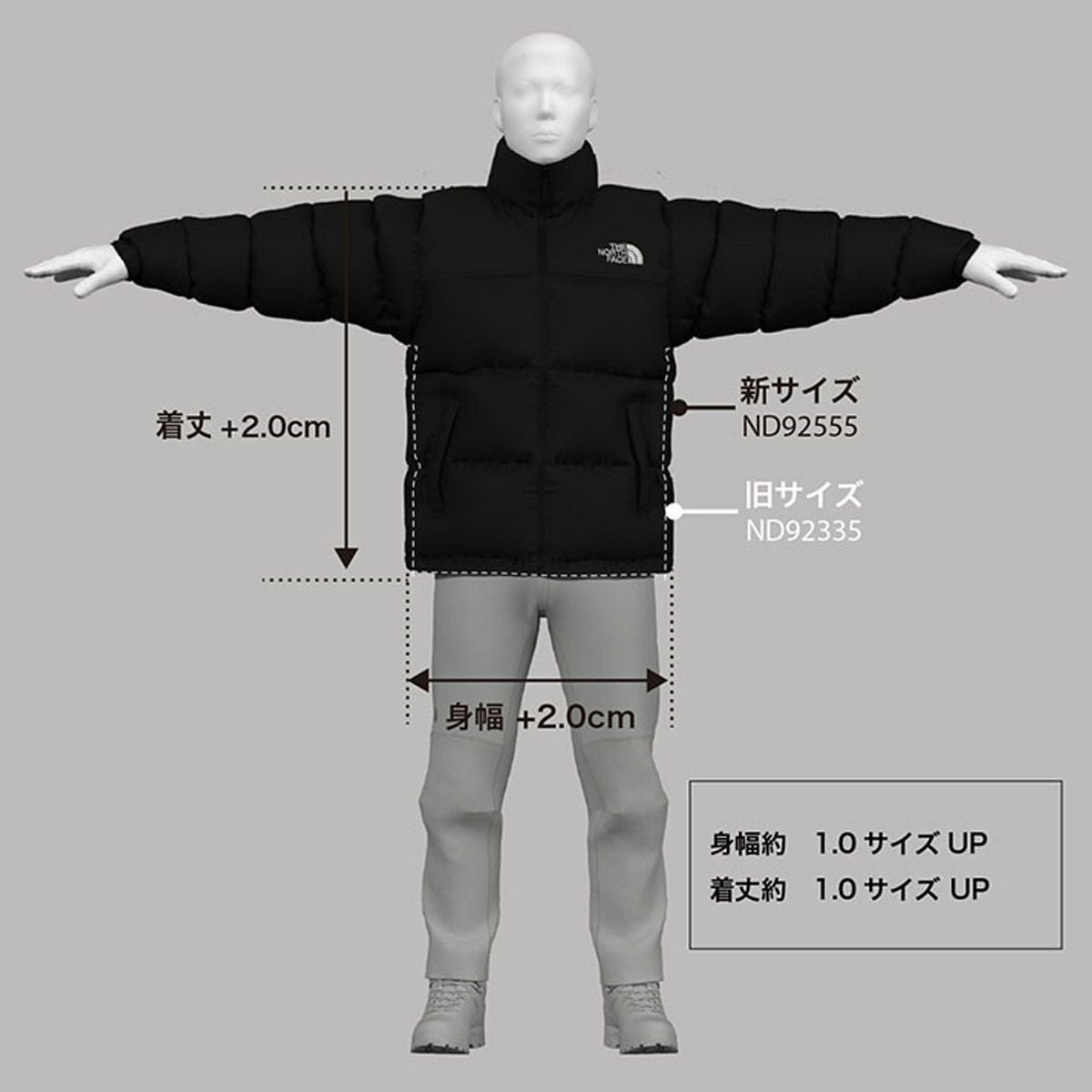 ザ・ノース・フェイスTHENORTHFACEアウトドアカジュアルウェアアウターダウンジャケットヌプシジャケットNUPTSEJACKETND92555-Kメンズ男性25FW秋冬