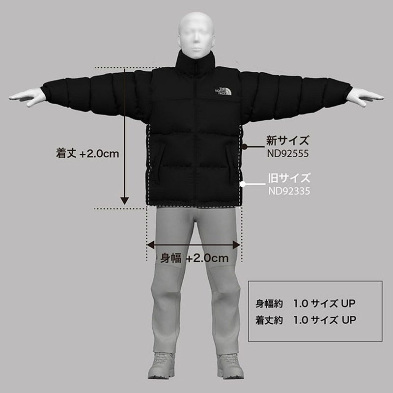 ザ・ノース・フェイスTHENORTHFACEアウトドアカジュアルウェアアウターダウンジャケットヌプシジャケットNUPTSEJACKETND92555-UKメンズ男性25FW秋冬