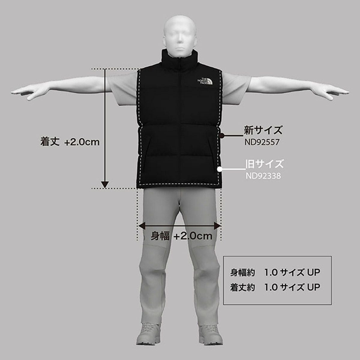 ザ・ノース・フェイスTHENORTHFACEアウトドアカジュアルウェアアウターダウンジャケットヌプシベストNUPTSEVESTND92557-Kメンズ男性25FW秋冬