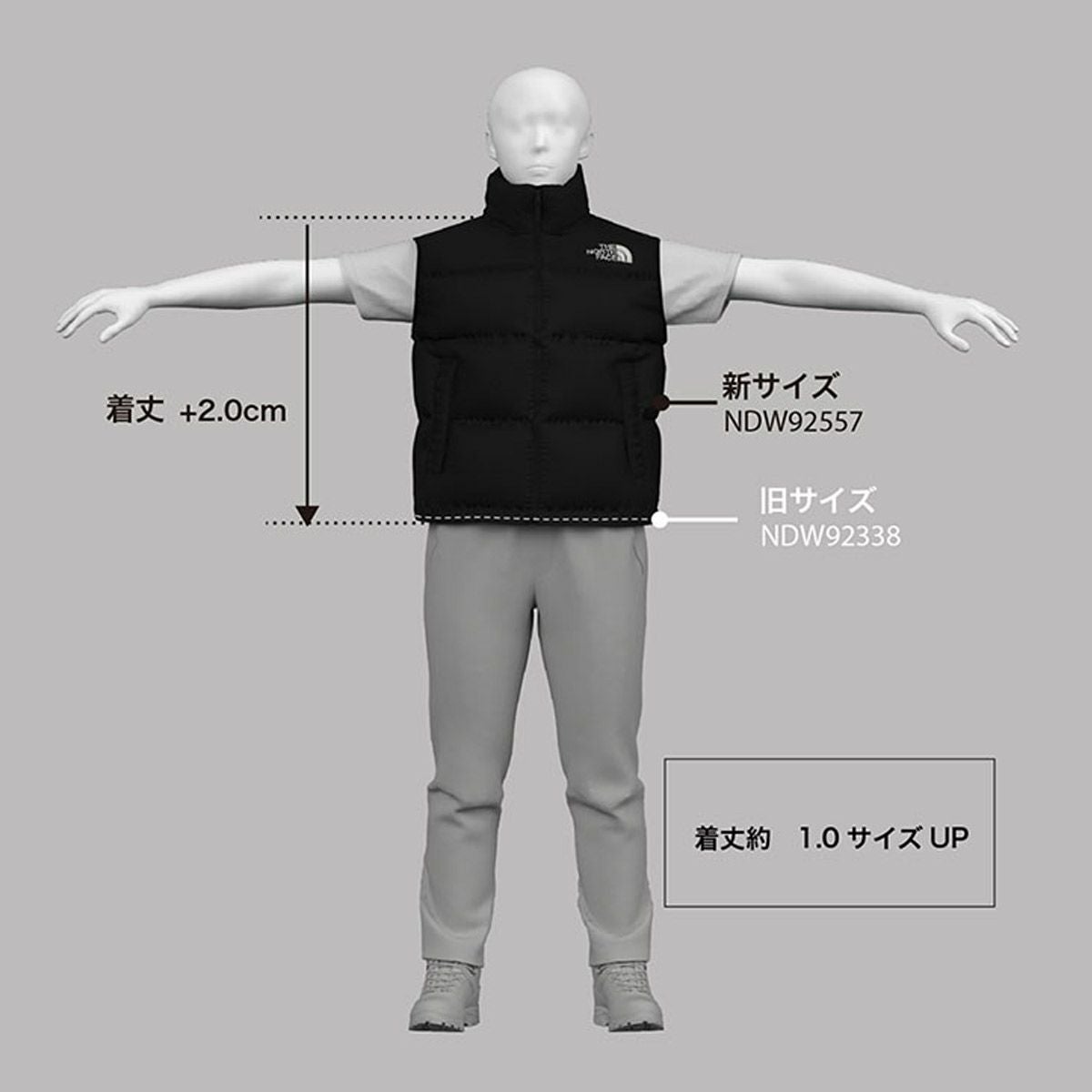 ザ・ノース・フェイスTHENORTHFACEアウトドアカジュアルウェアアウターダウンジャケットヌプシベストNUPTSEVESTNDW92557-CKレディース女性25FW秋冬