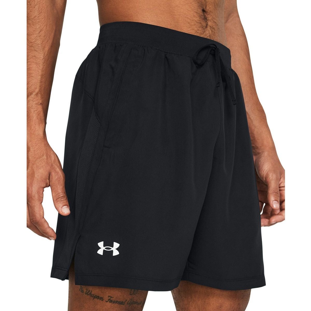 アンダーアーマーUNDERARMOURジムフィットネスヨガウェアボトムスショートハーフパンツ短パンローンチ7インチアンラインドショーツUALAUNCH7UNLINEDSHORTS1382622-001メンズ男性25FA秋冬