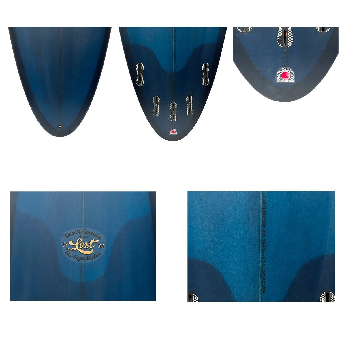 ロストサーフボードLOSTSURFBOARDSサーフィンサーフサーフボード板ミッドレングスSMOOTHOPERATOR6.4TINTPOLYJAPANJ5216000