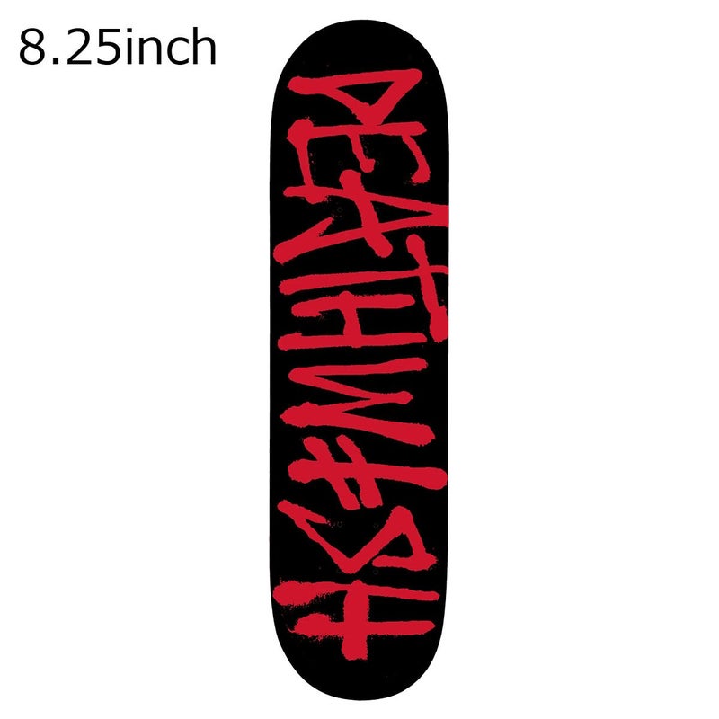 デスウィッシュDEATHWISHスケボースケートボードデッキ板DeathsprayBlk/RedDeck8.2501-01-2012