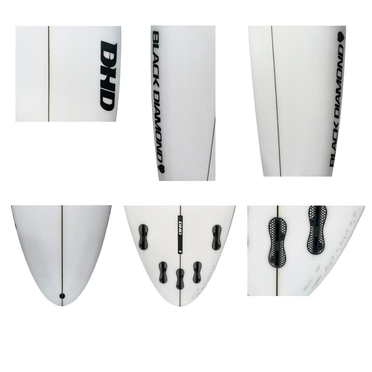 ディーエイチディーサーフボードDHDSURFBOARDSサーフィンサーフサーフボード板ショートボードBLACKDIAMOND6.644LPUBLANKS112765