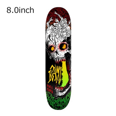 パウエルペラルタPOWELLPERALTAスケボースケートボードデッキ板イサムヤマモトスカルISAMUYAMAMOTOSKULL31210748