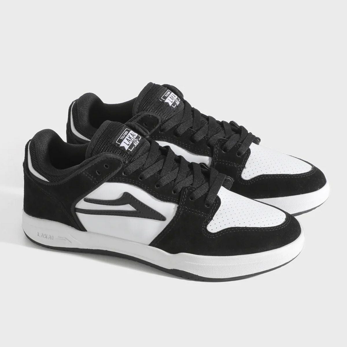 ラカイLAKAIスケボースケートボードスケシュースニーカーシューズ靴TELFORDLOWFTLOW25Q3-002-BKメンズ男性25FA秋冬