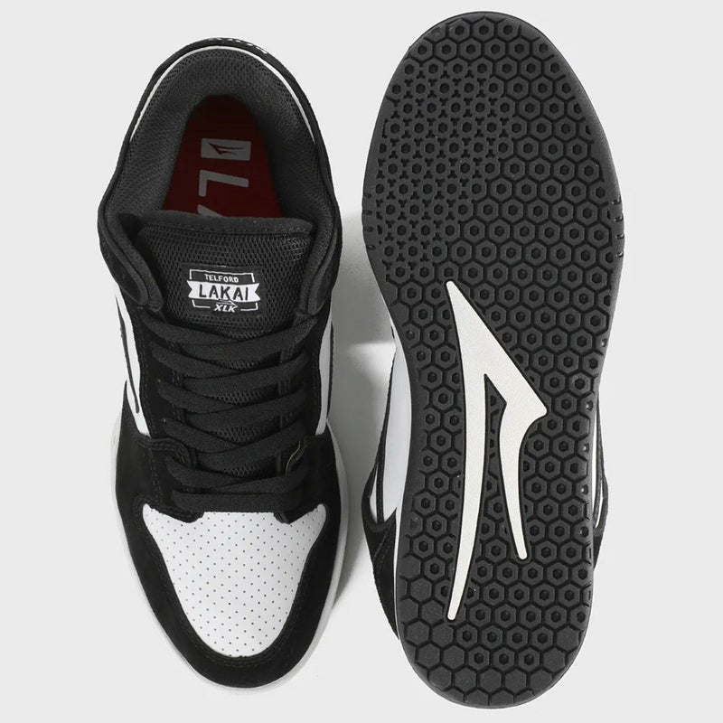 ラカイLAKAIスケボースケートボードスケシュースニーカーシューズ靴TELFORDLOWFTLOW25Q3-002-BKメンズ男性25FA秋冬