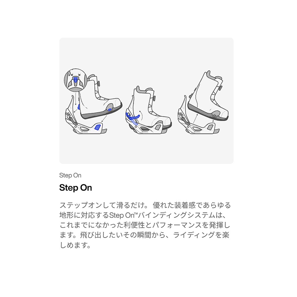 バートンBURTONスノボースノボスノーボードブーツウェイブレンジStepOn(R)ワイド302921メンズ男性25-26
