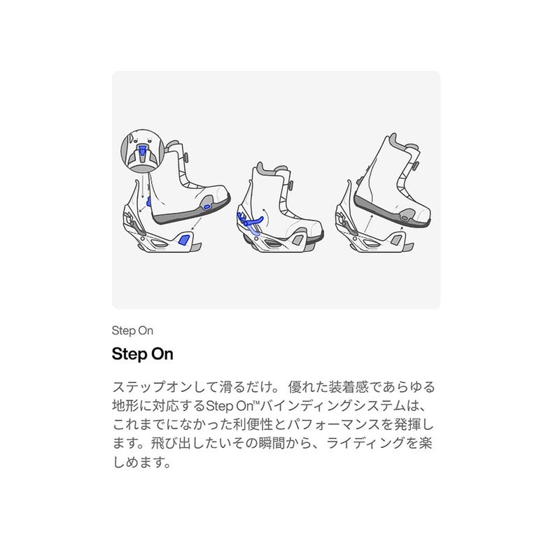 バートンBURTONスノボースノボスノーボードブーツウェイブレンジStepOn(R)ワイド302921メンズ男性25-26