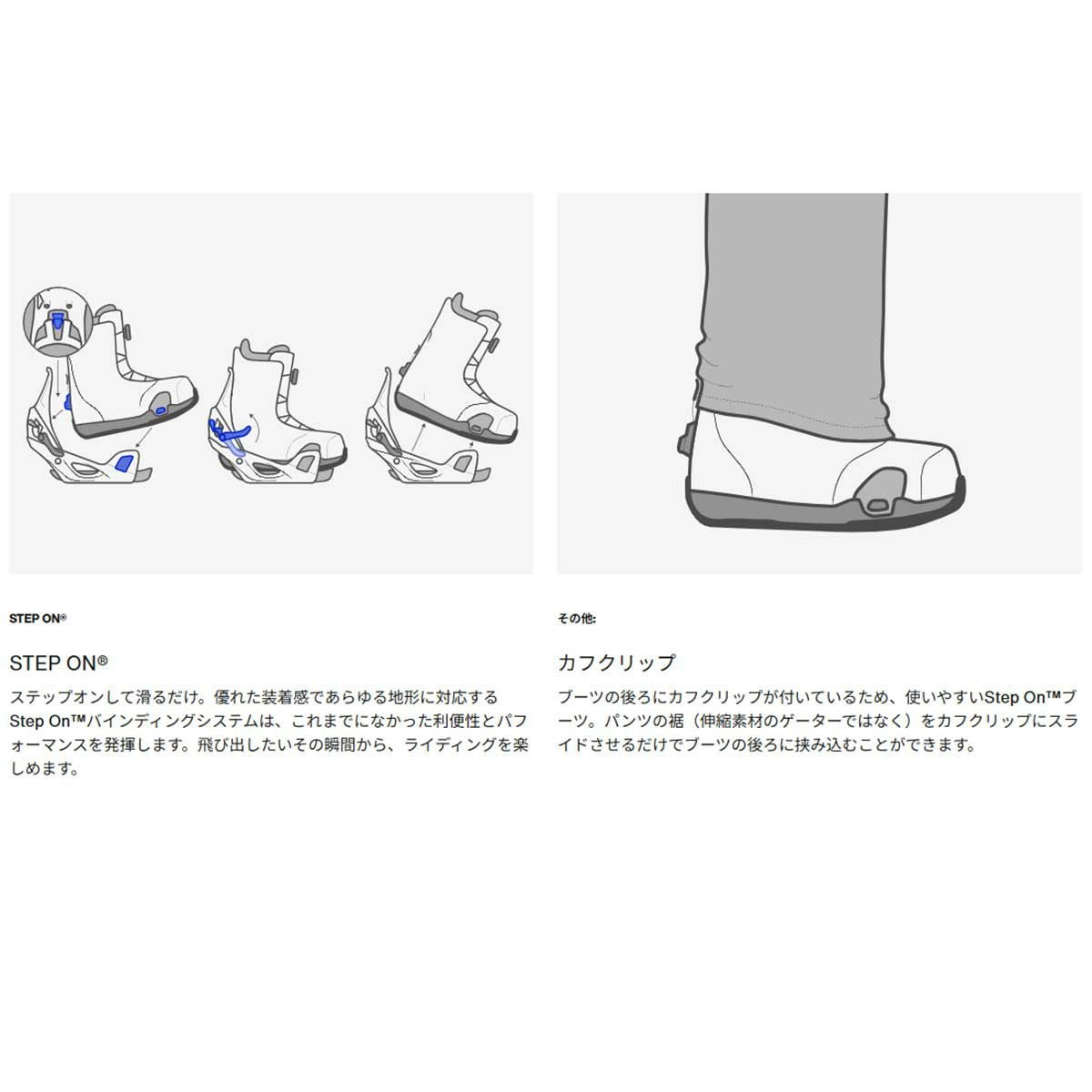 バートンBURTONスノボースノボスノーボードブーツウェイブレンジStepOn(R)ワイド302921メンズ男性25-26