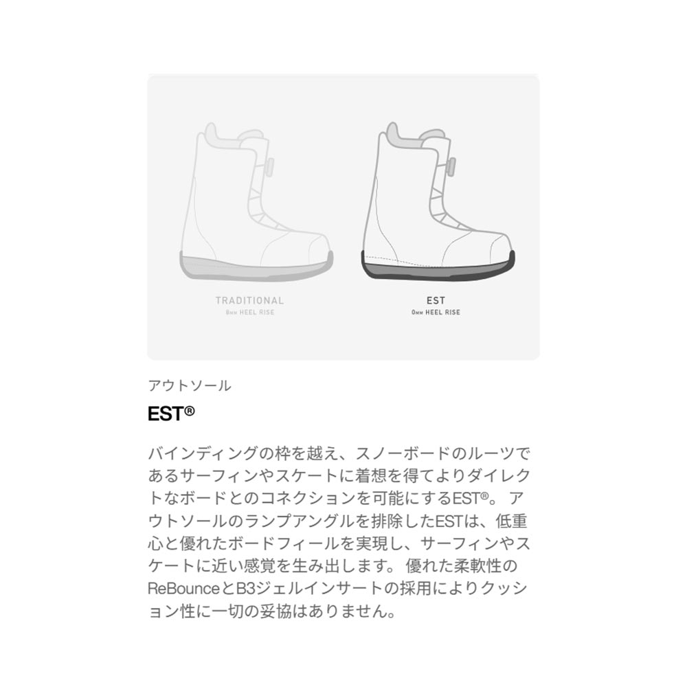 バートンBURTONスノボースノボスノーボードブーツハイショットStepOn(R)ワイド302951メンズ男性25-26