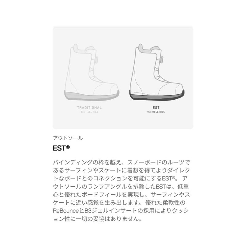 バートンBURTONスノボースノボスノーボードブーツハイショットStepOn(R)ワイド302951メンズ男性25-26