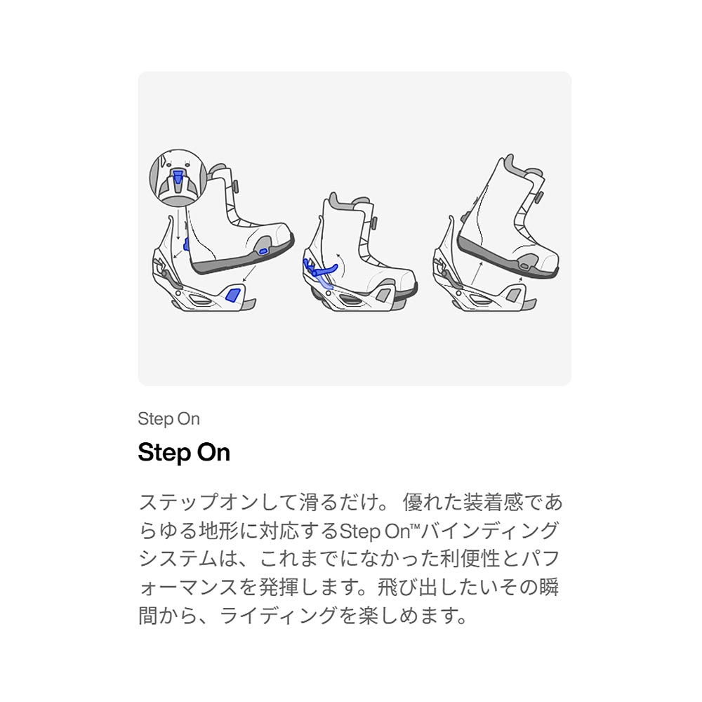 バートンBURTONスノボースノボスノーボードブーツウェイブレンジStepOn(R)ワイド302981レディース女性25-26