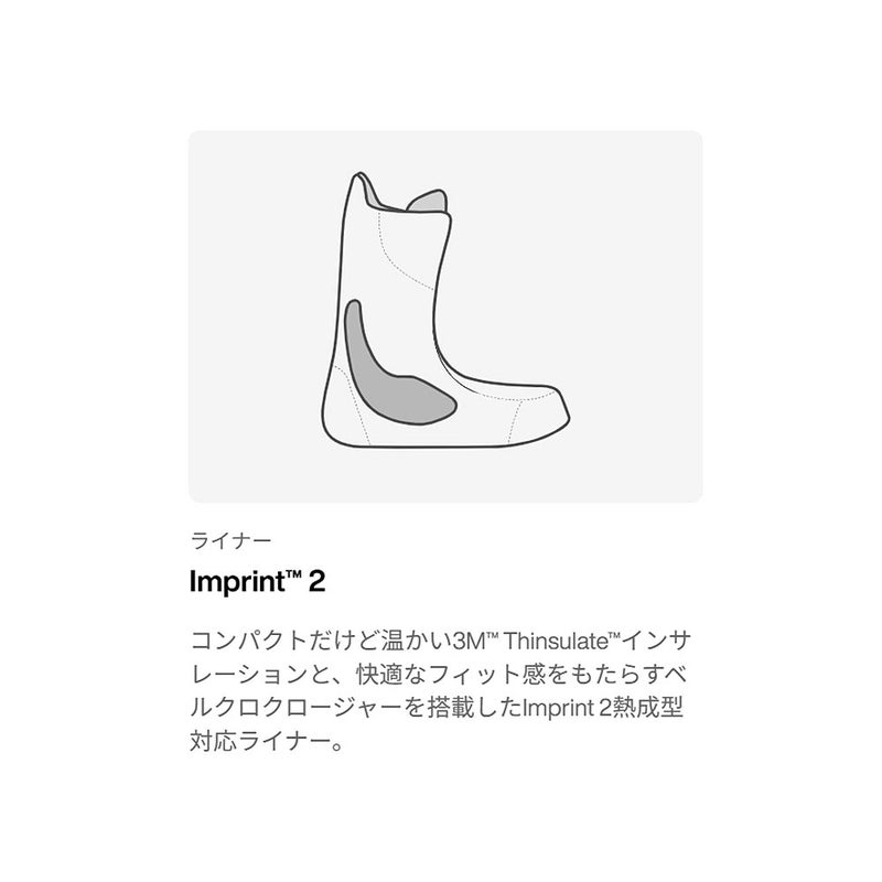 バートンBURTONスノボースノボスノーボードブーツウェイブレンジStepOn(R)ワイド302981レディース女性25-26