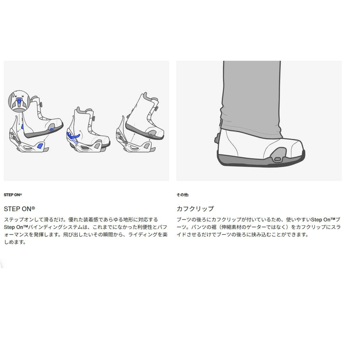 バートンBURTONスノボースノボスノーボードブーツウェイブレンジStepOn(R)ワイド302981レディース女性25-26
