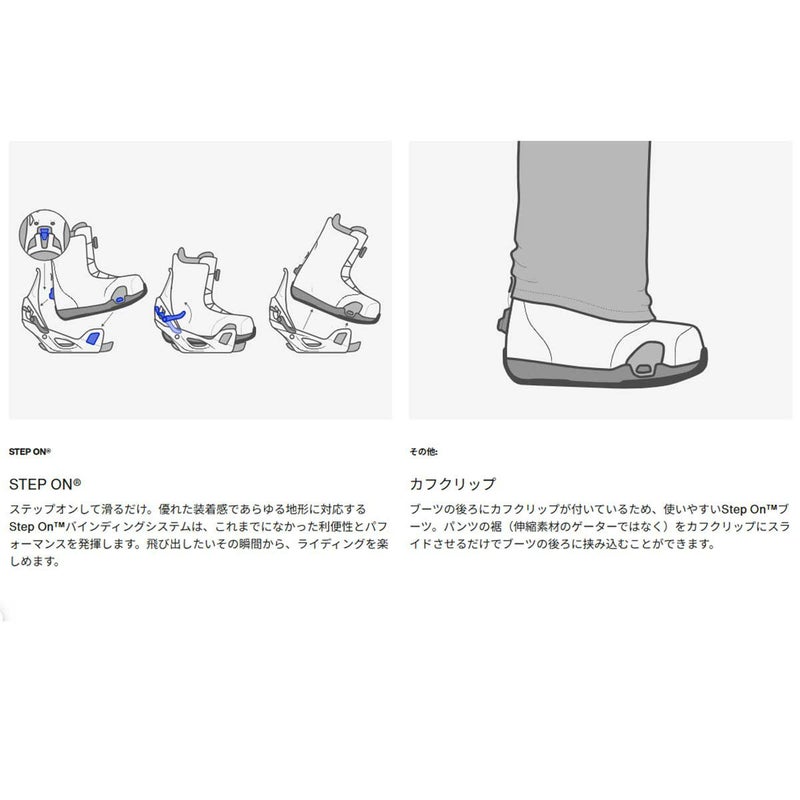 バートンBURTONスノボースノボスノーボードブーツウェイブレンジStepOn(R)ワイド302981レディース女性25-26