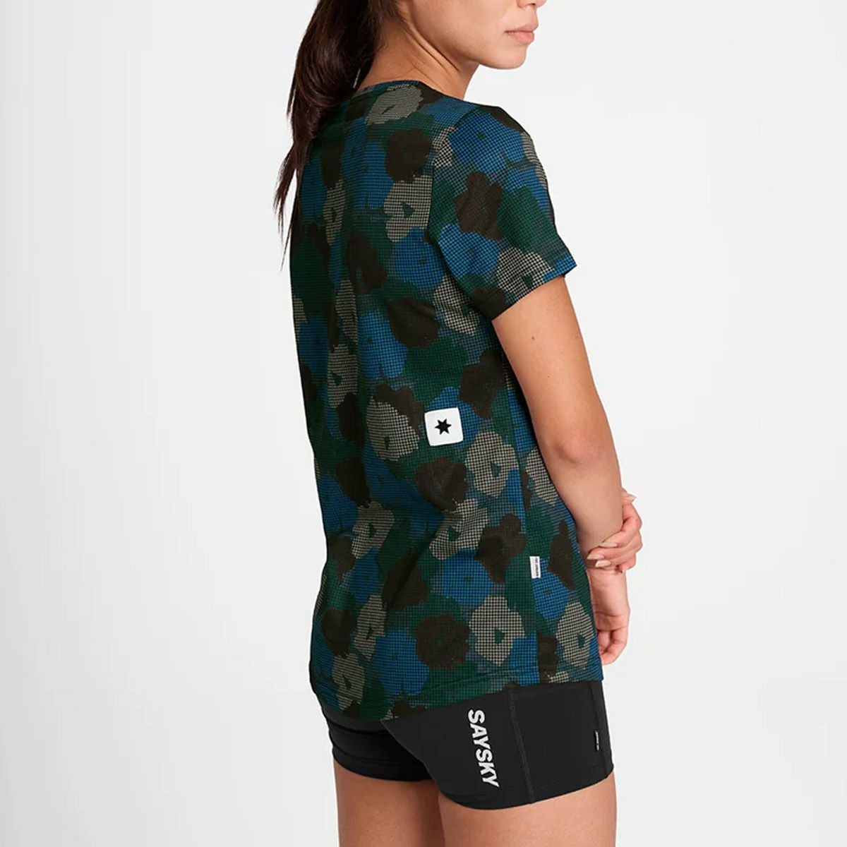 セイスカイ SAYSKY ランニング ウェア 半袖 Tシャツ W Flower Combat T