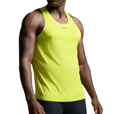 2XUツータイムズランニングウェアノースリーブタンクトップライトスピードテックシングレットLightSpeedTechSingletMR7151A-VOLBRFメンズ男性25FA秋冬