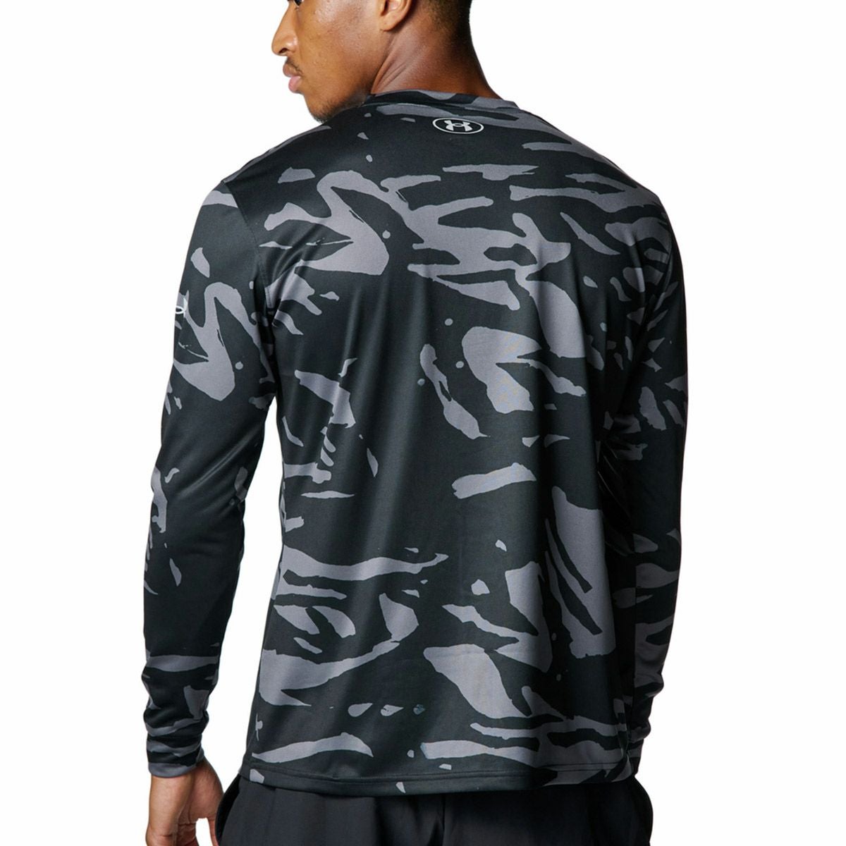 アンダーアーマーUNDERARMOURベースボール野球ソフトボールウェア長袖TシャツロンTテックノベルティロングスリーブクルーネックTシャツTECHLSSHIRT6007968-001メンズ男性25FA秋冬